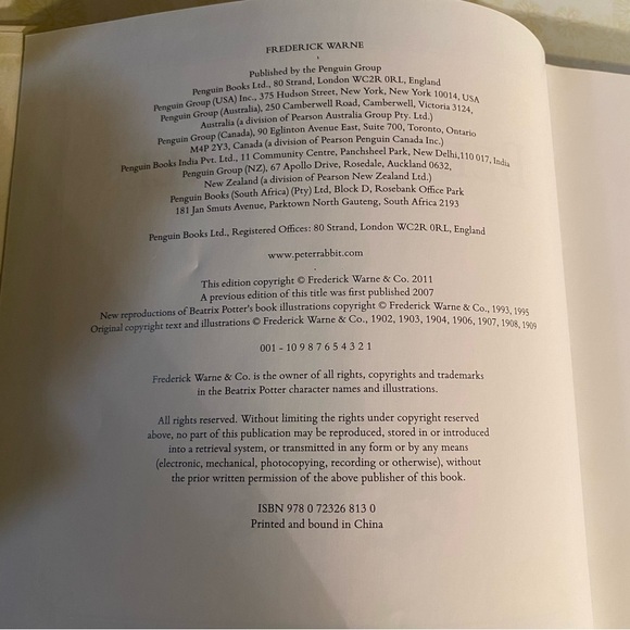 Vintage Peter Rabbit Beatrix Potter Bedtime Tales - Picture 4 of 6